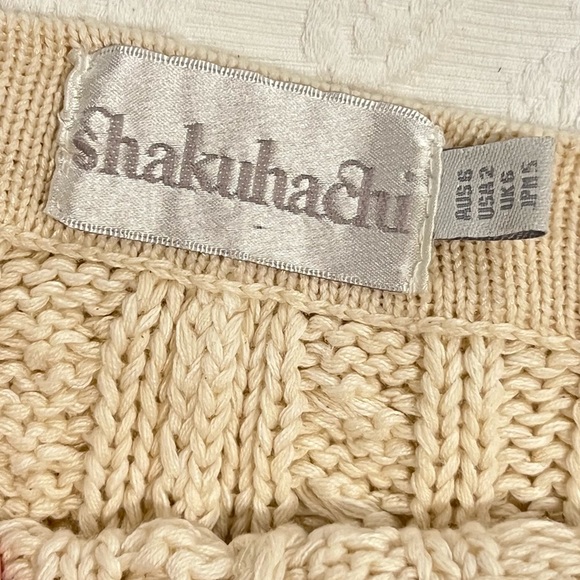 🔥🔥SHAKUHACHI crochet shorts! Made in Australia! Size 2 worn once !like new… - Picture 5 of 8